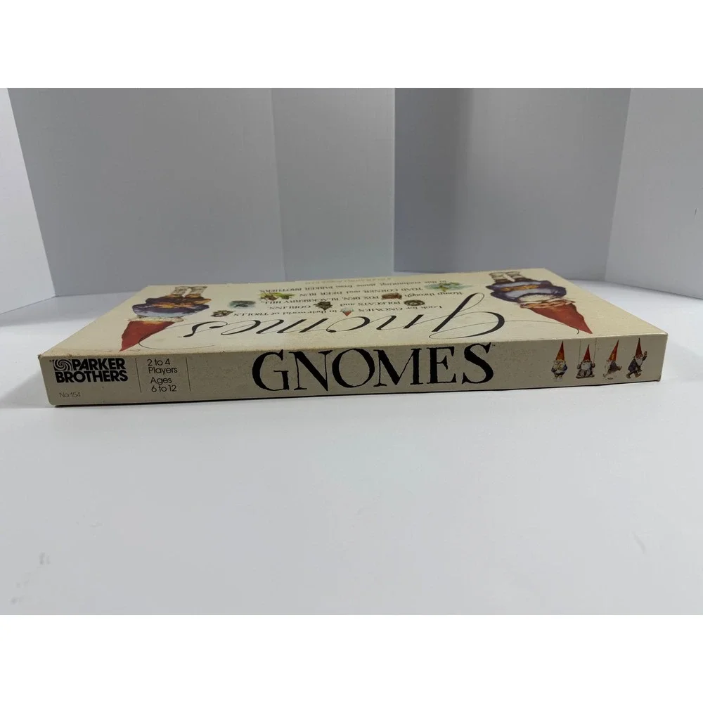 Vintage 1979 Parker Brothers GNOMES Board Game Complete No 154 Rare Fantasy